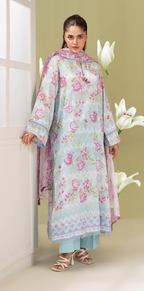 Surmai By Gull Jee 02 3pc Digital Printed Lawn Suit