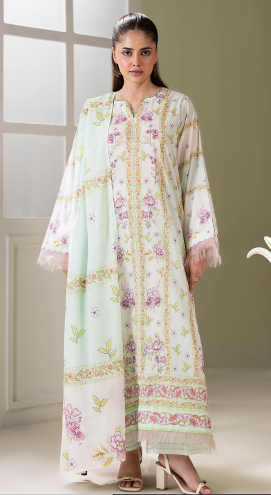 Surmai By Gull Jee 03 3pc Digital Printed Lawn Suit