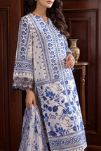 Saya 05A 3pc Embroidered and Premium Printed Lawn Shirt & Dupatta