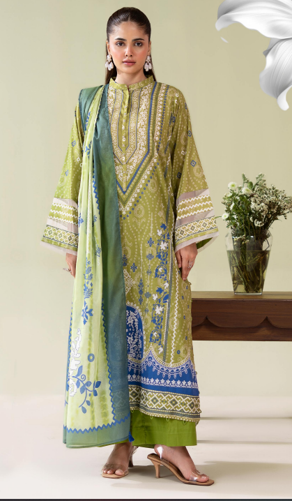 Surmai By Gull Jee 06 3pc Digital Printed Lawn Suit