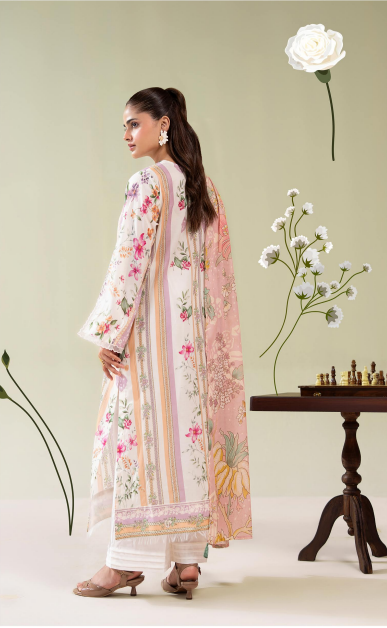 Surmai By Gull Jee 08 3pc Digital Printed Lawn Suit