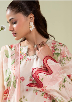 Surmai By Gull Jee 12 3pc Digital Printed Lawn Suit