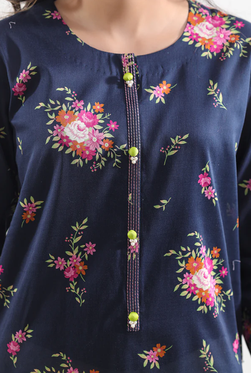 Saya 53-04AR 3pc Premium Printed Lawn Shirt & Dupatta