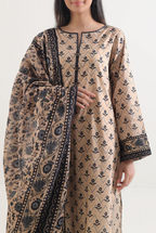 Saya 96-10AR 3pc Premium Printed Lawn Shirt & Dupatta