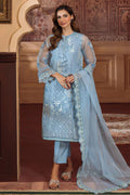 Sahar Luxury 01 3pc Embroidered Organza Suit