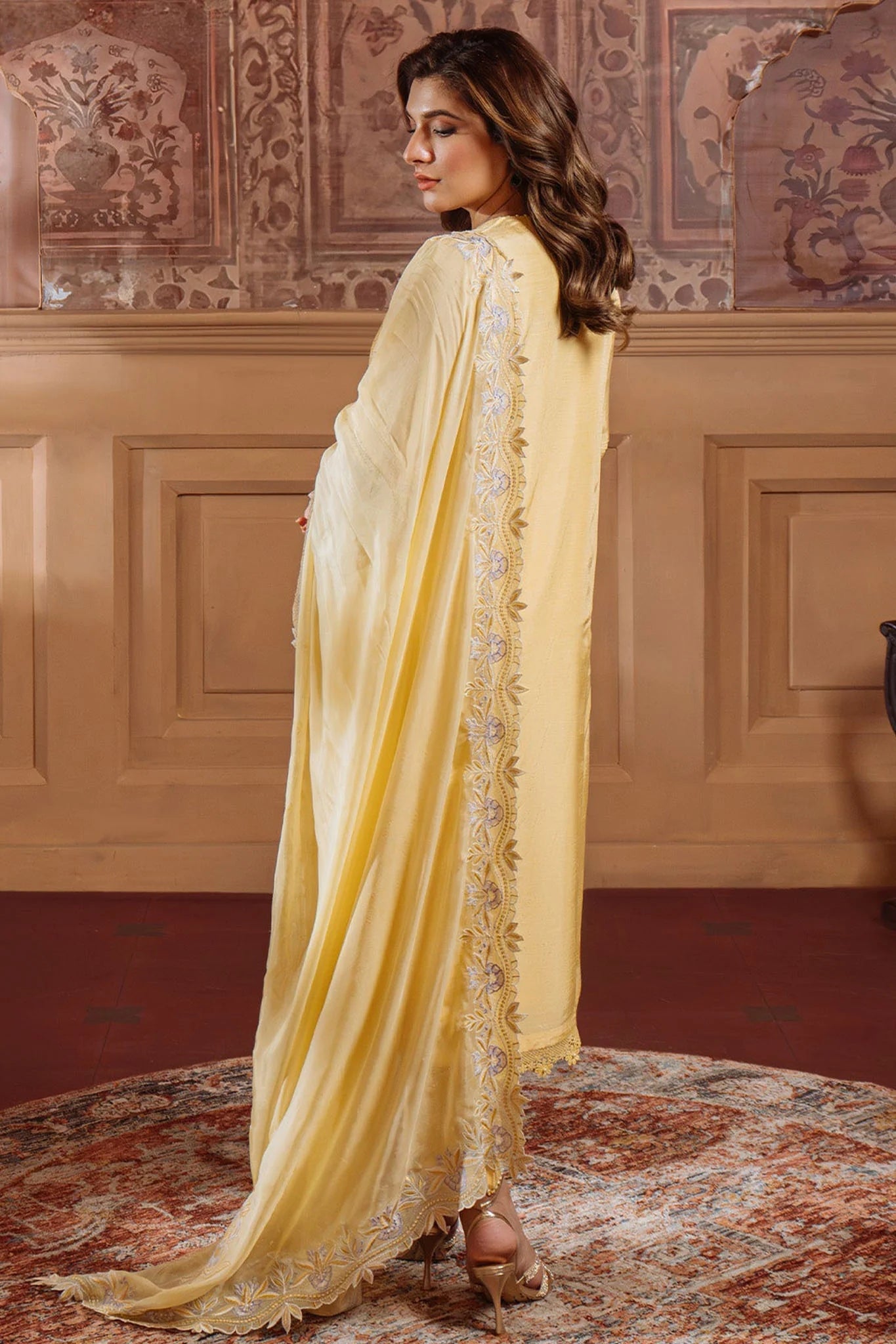 Sahar Luxury 03 3pc Embroidered Organza Suit