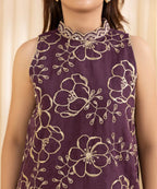 Sapphire Luxe LX1035 3pc Embroidered Organza Suit