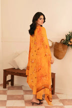 Sahar Raya 03 Embroidered Lawn with Chiffon Dupatta
