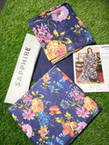 Sapphire Repeat 3pc Printed Lawn Shirt & Printed Voile Dupatta