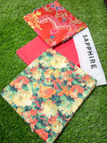 Sapphire Repeat 3pc Printed Lawn Shirt & Printed Voile Dupatta