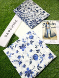 Sapphire Repeat 3pc Printed Lawn Shirt & Printed Voile Dupatta