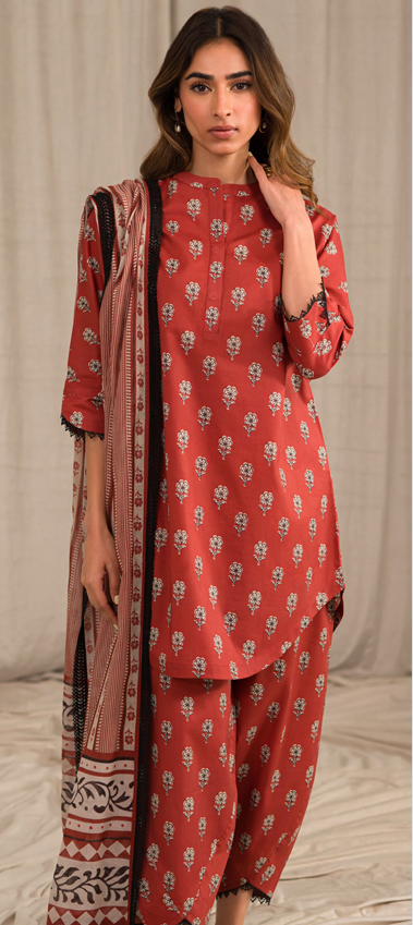 Sahar by Saya 02 3pc SHIRT, Dupatta & Trouser