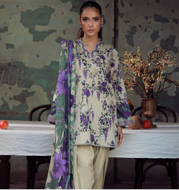 Sahar by Saya 07 3pc Shirt, Dupatta & Trouser