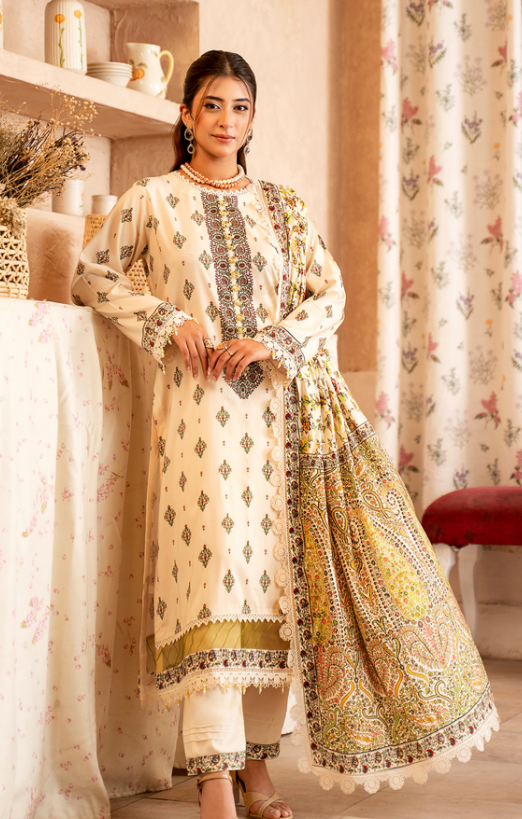 MAUSUMMERY 3PC UNSTITCH COLLECION