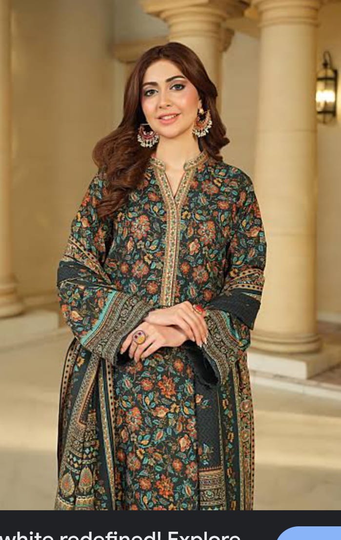 Salina printed khaddar by regalia