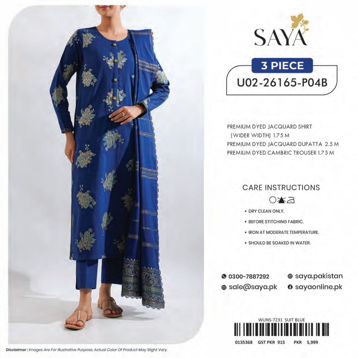 SAYA PREMIUM DYED JACQUARD