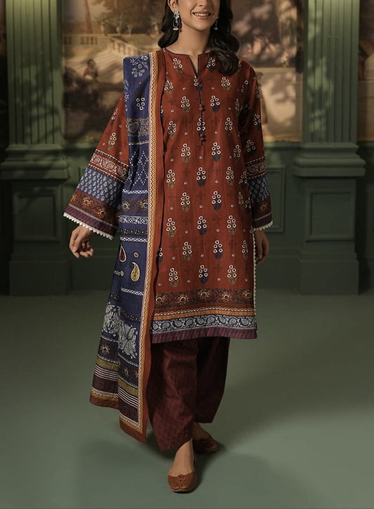ZELLBURY KHADDAR 3PC