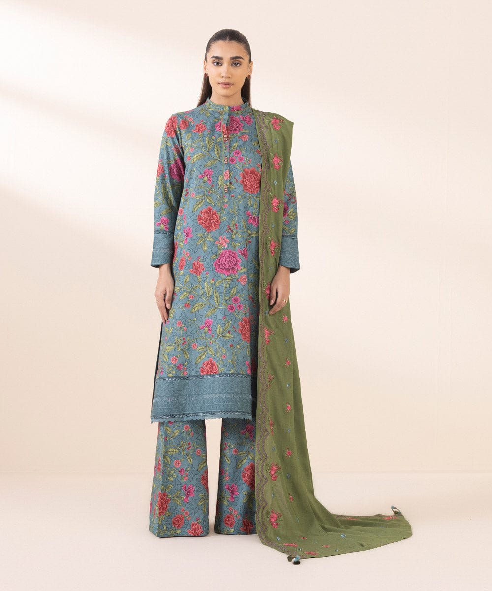 SAPPHIRE KHADAR 2PC SAME SHIRT SAME TROUSER