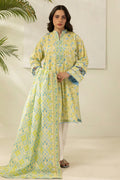 Zellbury 0401 2pc Printed Lawn Shirt & Dupatta