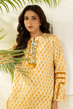 Zellbury 0404 2pc Printed Lawn Shirt with Printed Cambric Trouser