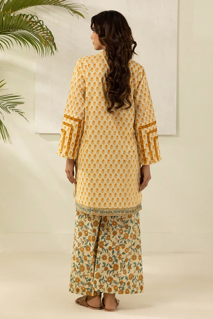 Zellbury 0404 2pc Printed Lawn Shirt with Printed Cambric Trouser