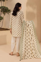 Zellbury 0591 2pc Printed Lawn Shirt & Dupatta
