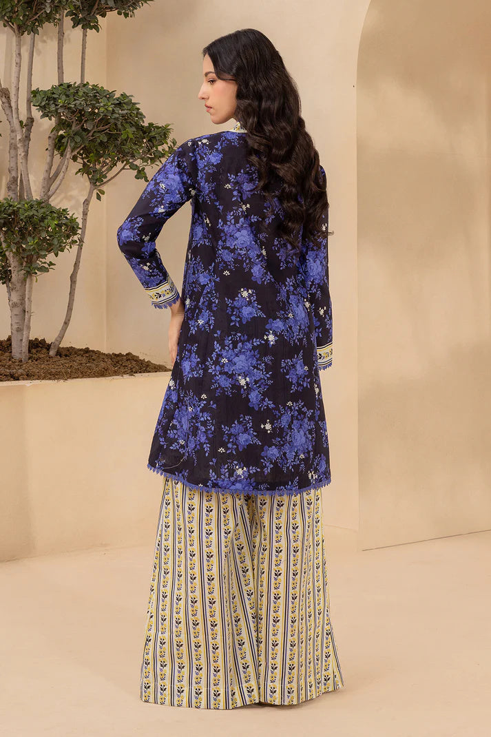 Zellbury 0596 2pc Printed Lawn Shirt with Printed Cambric Trouser