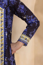 Zellbury 0596 2pc Printed Lawn Shirt with Printed Cambric Trouser
