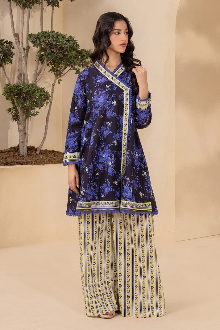 Zellbury 0596 2pc Printed Lawn Shirt with Printed Cambric Trouser