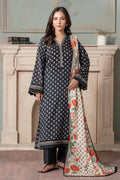 Zellbury 0731 2pc Printed Lawn Shirt & Dupatta