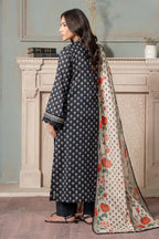 Zellbury 0731 2pc Printed Lawn Shirt & Dupatta