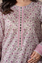 Zellbury 0735 2pc Printed Lawn Shirt with Printed Cambric Trouser