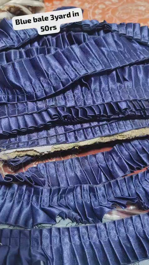 Blue Bale Lace 3 Yard