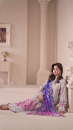 Lafz O Libaas By Brenish 09 3pc Lawn Suit