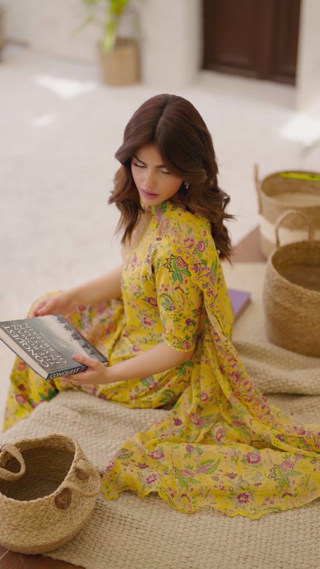 NOA by Brenish 06 3pc Digital Printed and Embroidered Lawn Suit