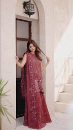 NOA by Brenish 12 3pc Digital Printed and Embroidered Lawn Suit