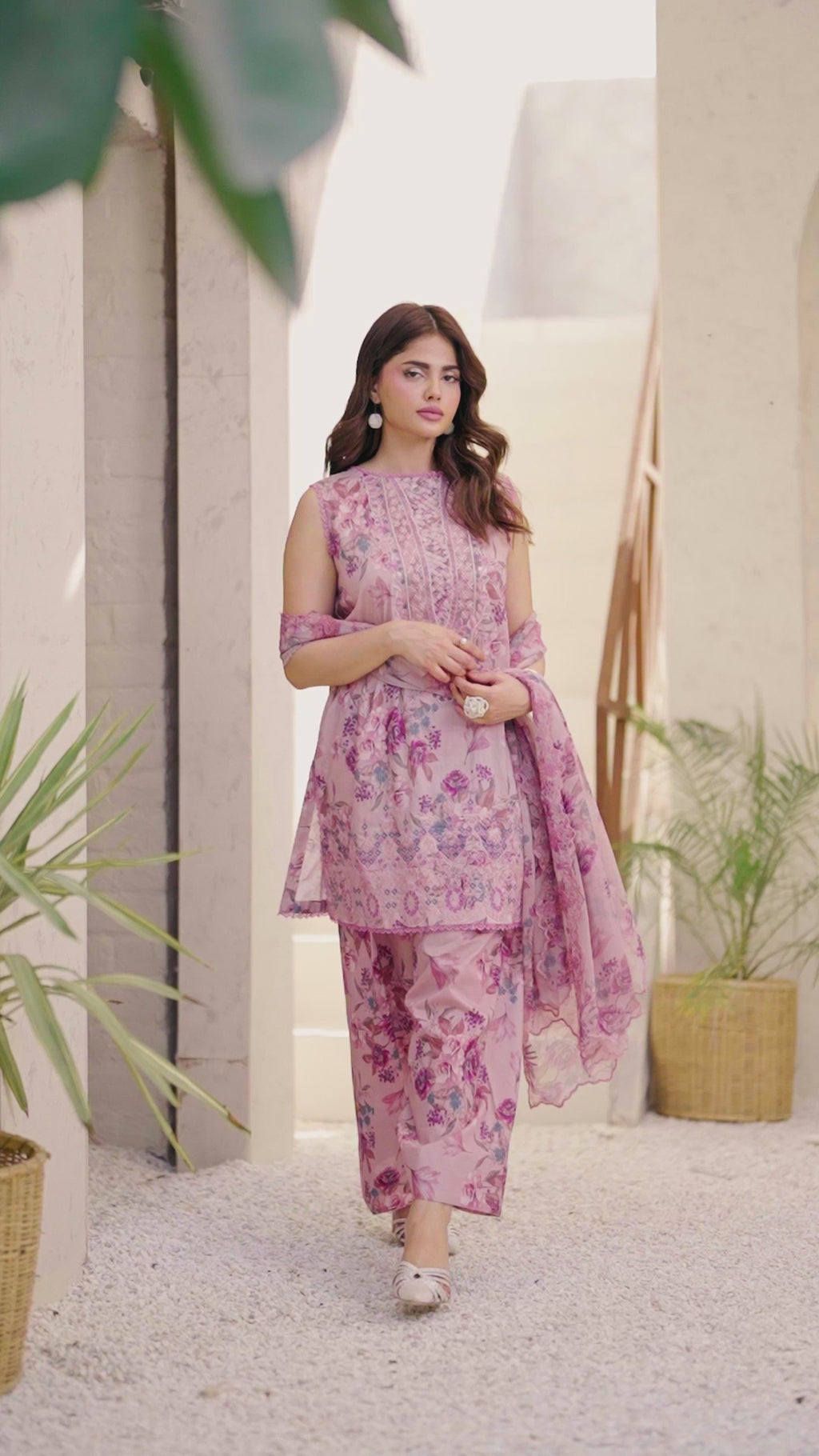 NOA by Brenish 11 3pc Digital Printed and Embroidered Lawn Suit